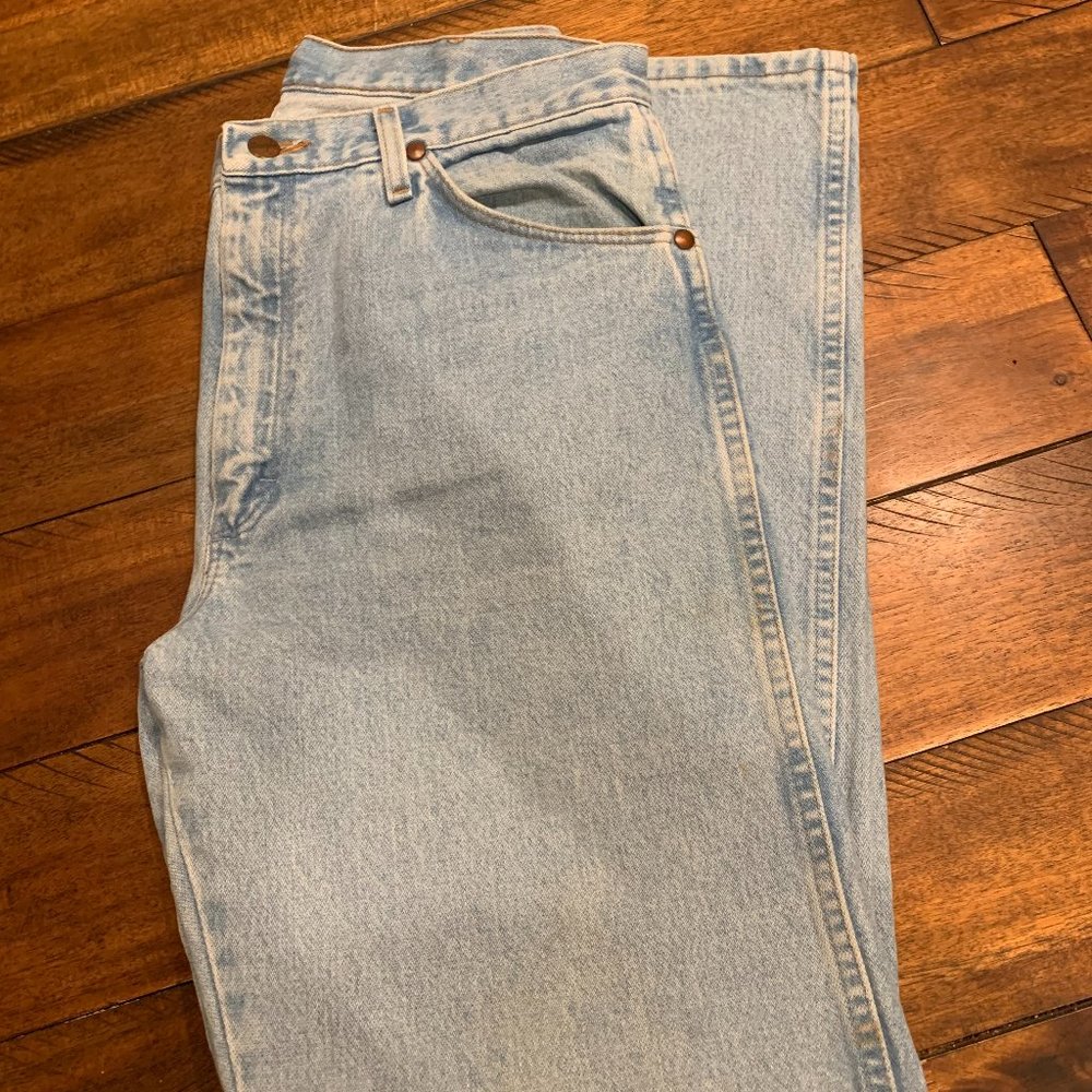 Wrangler® Cowboy Cut® Original Fit Jean in Bleach